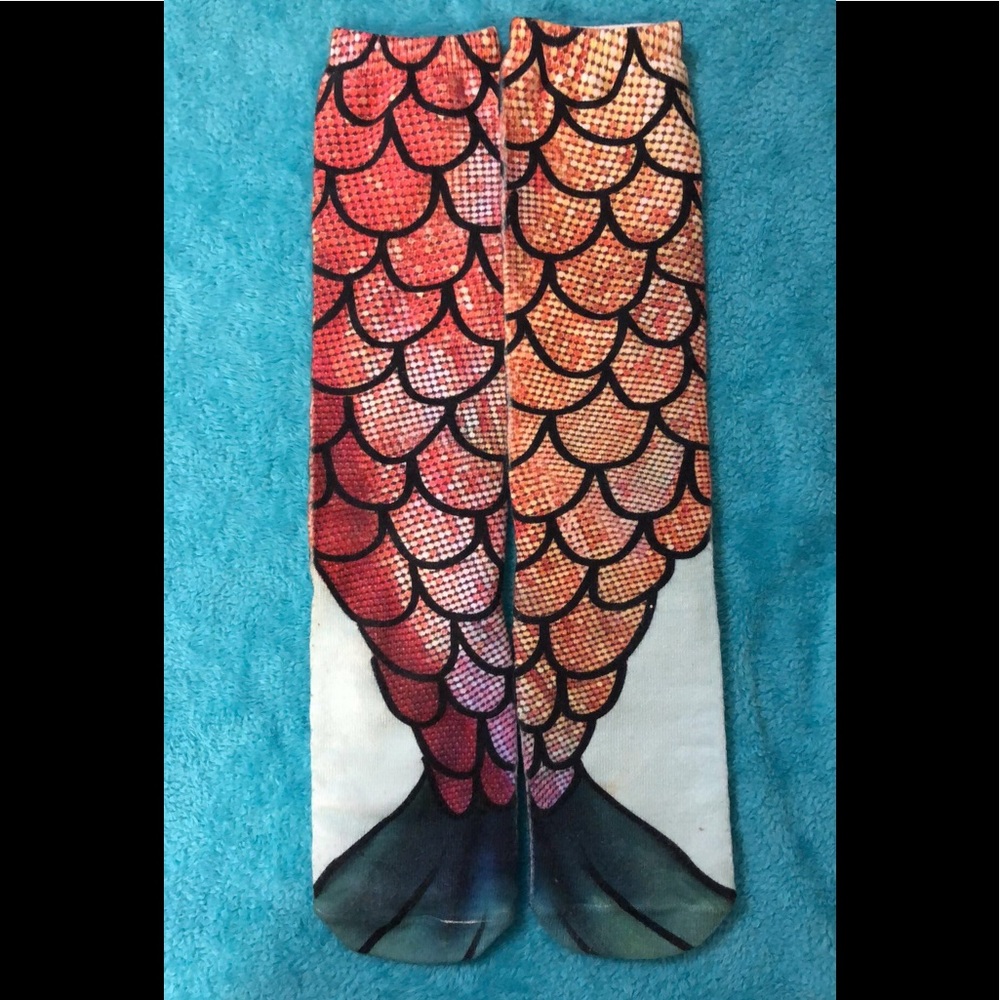 Mermaid socks!!